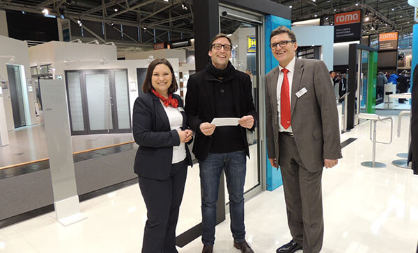 Gewinnspiel-Gewinner Bau 2015 in Mnchen