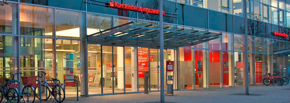 Schiebetr-System Sparkasse in Bensheim