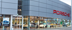 Fluchtweg-Schiebetr  <br/>  Autohaus Wiest in Darmstadt
